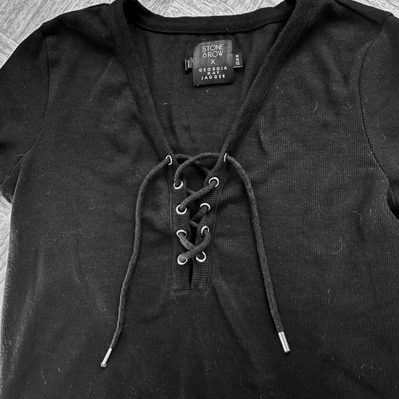 VOLCOM STONE BY GEORGIA MAY JAGGER, Thermal Top M - Picture 3 of 4